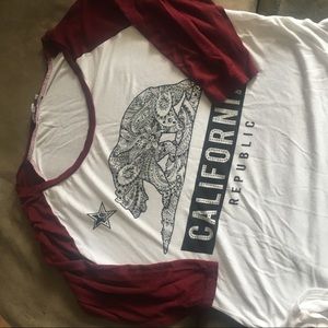 ⭐️Charlotte Russe California Baseball Tea ⭐️